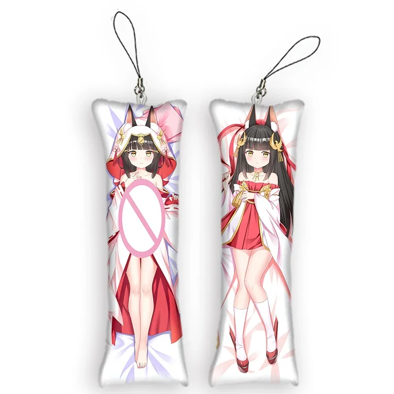 Модная красота Azur Lane мини-подвеска брелок Dakimakura в стиле аниме двусторонний с