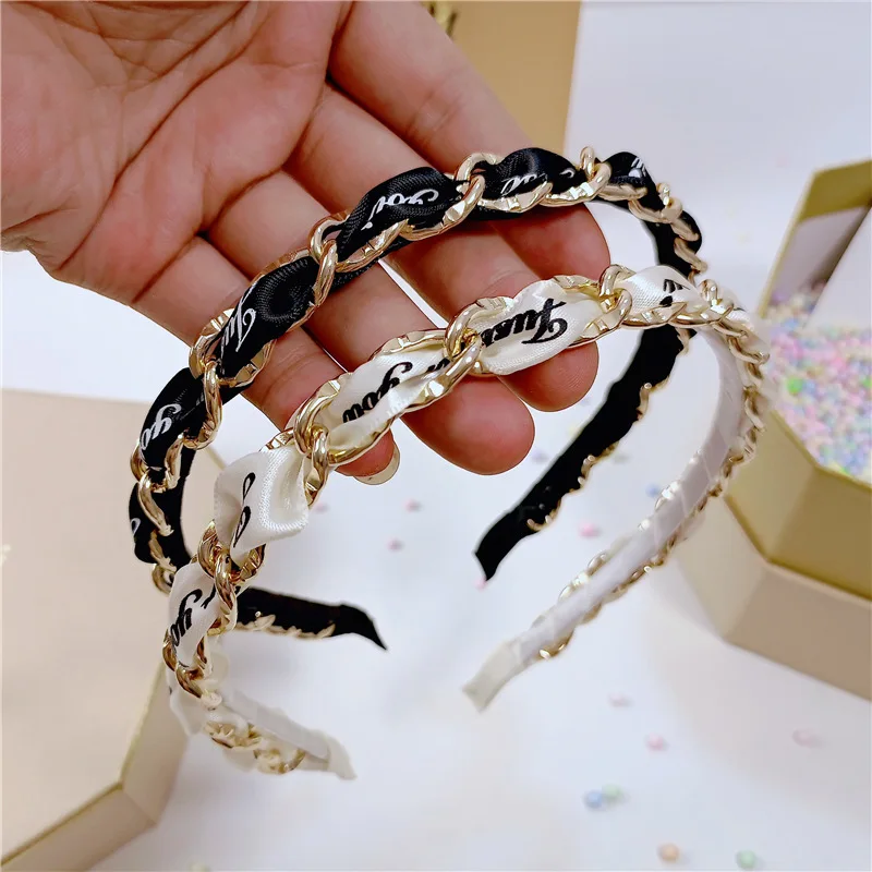 

Элегантные женские резинки для волос во французском стиле, аксессуары для волос в Корейском стиле, ободки для девочек, корона, цветок, повяз...