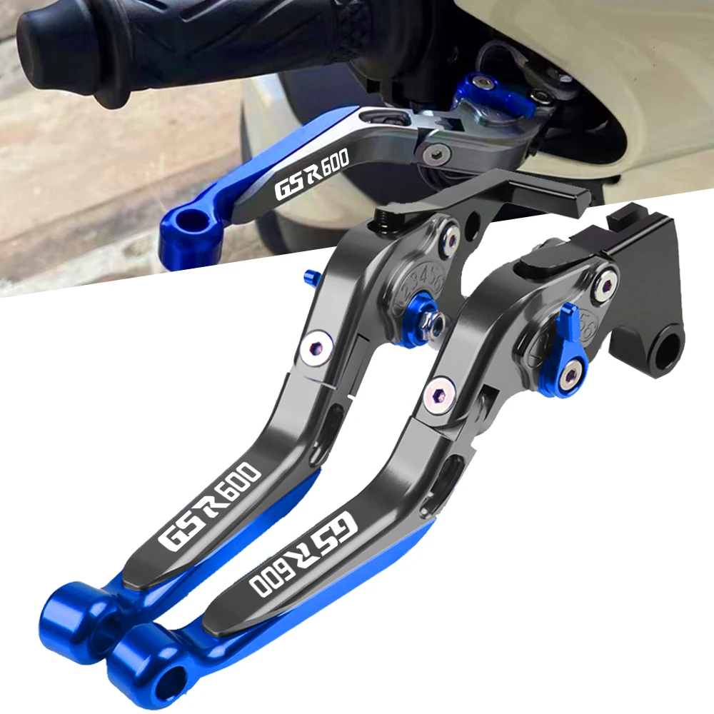 

For SUZUKI GSR600 2006 2011 2010 2009 2008 2007 GSR 600 Motorcycle Accessories CNC Adjustable Brake Clutch Levers Handlebar grip