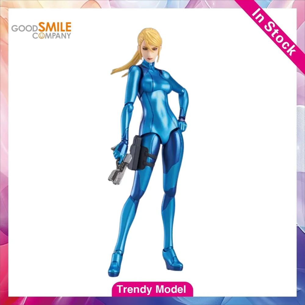 Фото 【TM】В наличии GSC Figma # 306 Metroid: Other M Zero Suit Samus — Коллекционная фигурка-модель, игрушка, подарок, украшение №1
