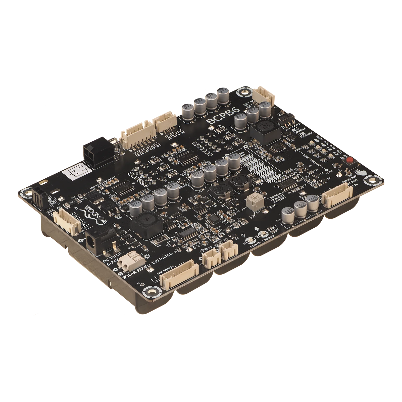 

6S 21700 5-24V INPUT LITHIUM BATTERY CHARGING AND PROTECTION BOARD DESIGNED FOR 24V VEHICLE BATTERY SYSTEM - BCPB6[793]