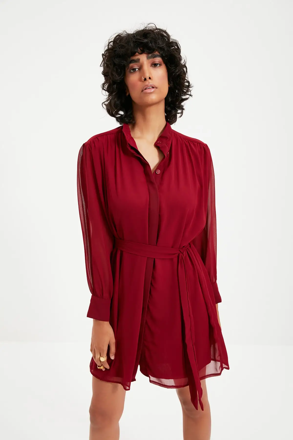 

Trendyol Belted Dress TWOAW22EL0109