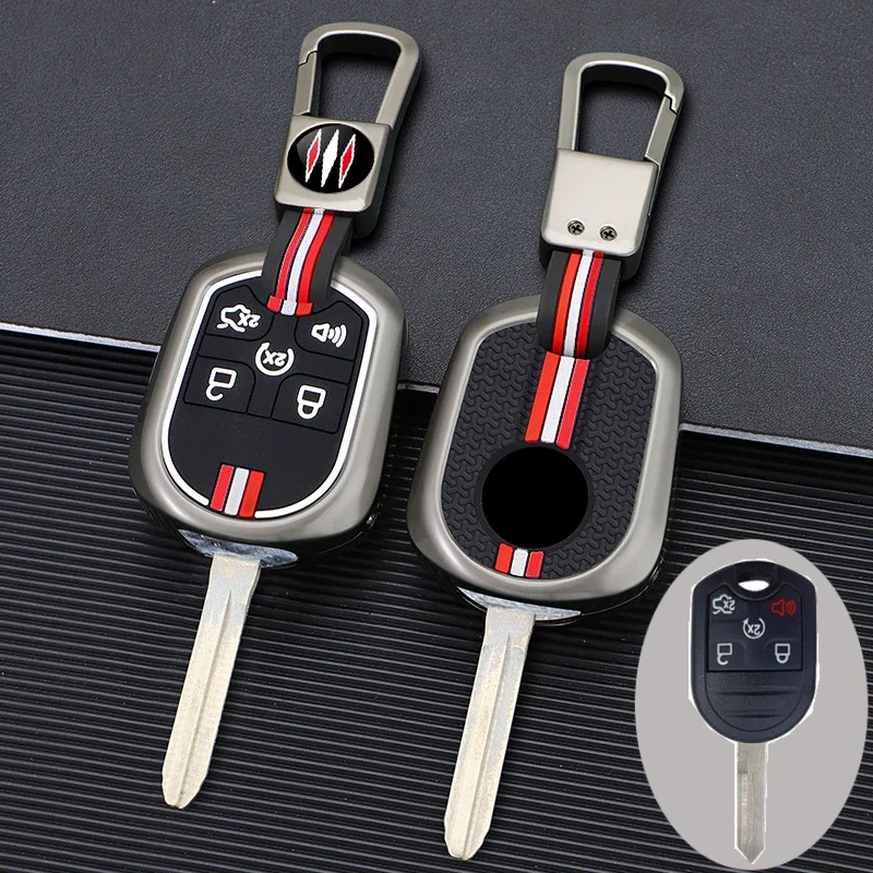 

5 кнопок, сплав + задняя крышка, оболочка, аксессуары для Ford Mustang DISPATCH Edge Explorer силиконовый чехол для ключей от машины X Escape