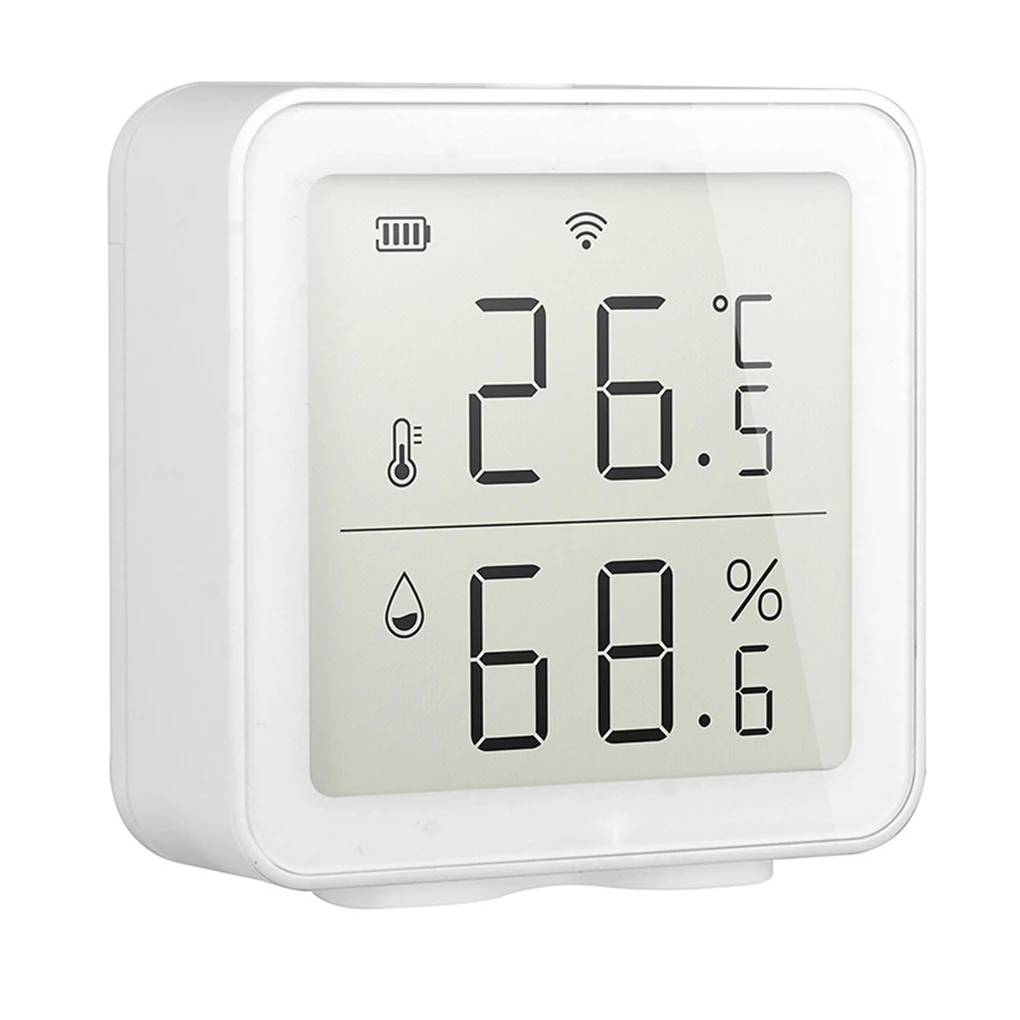 

WIFI Tuya Temperature Humidity Sensor Hygrometer Thermometer Indoor Detector Smart Life Remote Control Google Alexa Home