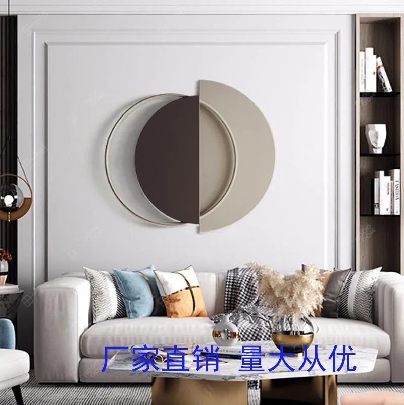 

Wall Decoration Wall Decoration Pendant Metal Round Wall Decoration Wrought Iron Wall Hanging