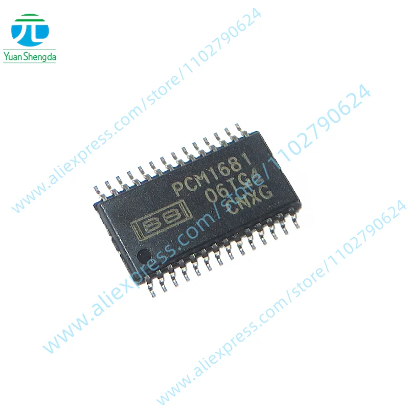 

1PCS New Original PCM1681PWP Audio Digital-to-Analog Converter TSSOP28 PCM1681