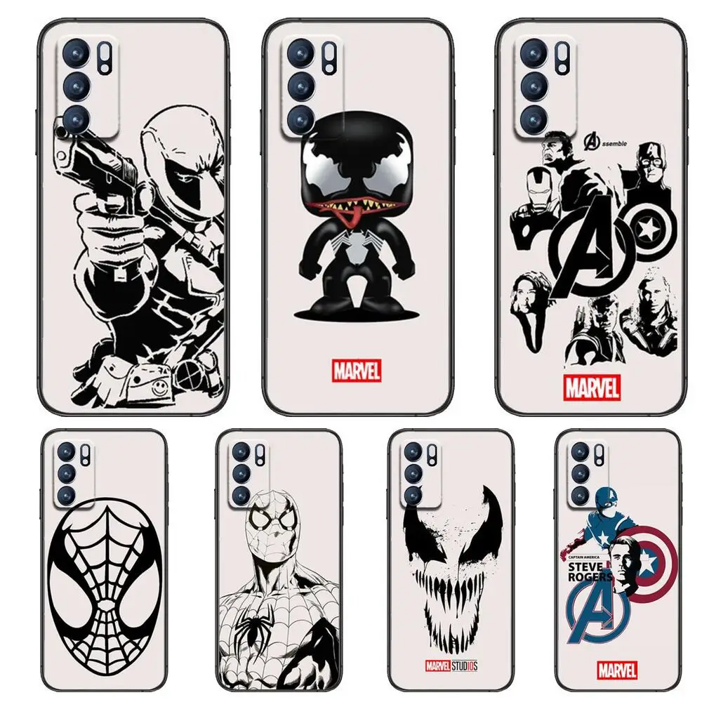 

deadpool spiderman For Realme C3 Case Soft Silicon Back cover OPPO Realme C3 RMX2020 Coque Capa Funda find x3 pro C21 8 Pro a91