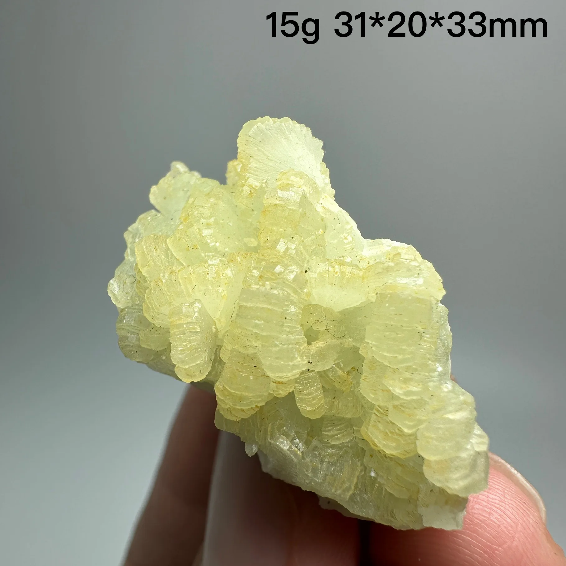 

Набор минеральных образцов пренита и кварца