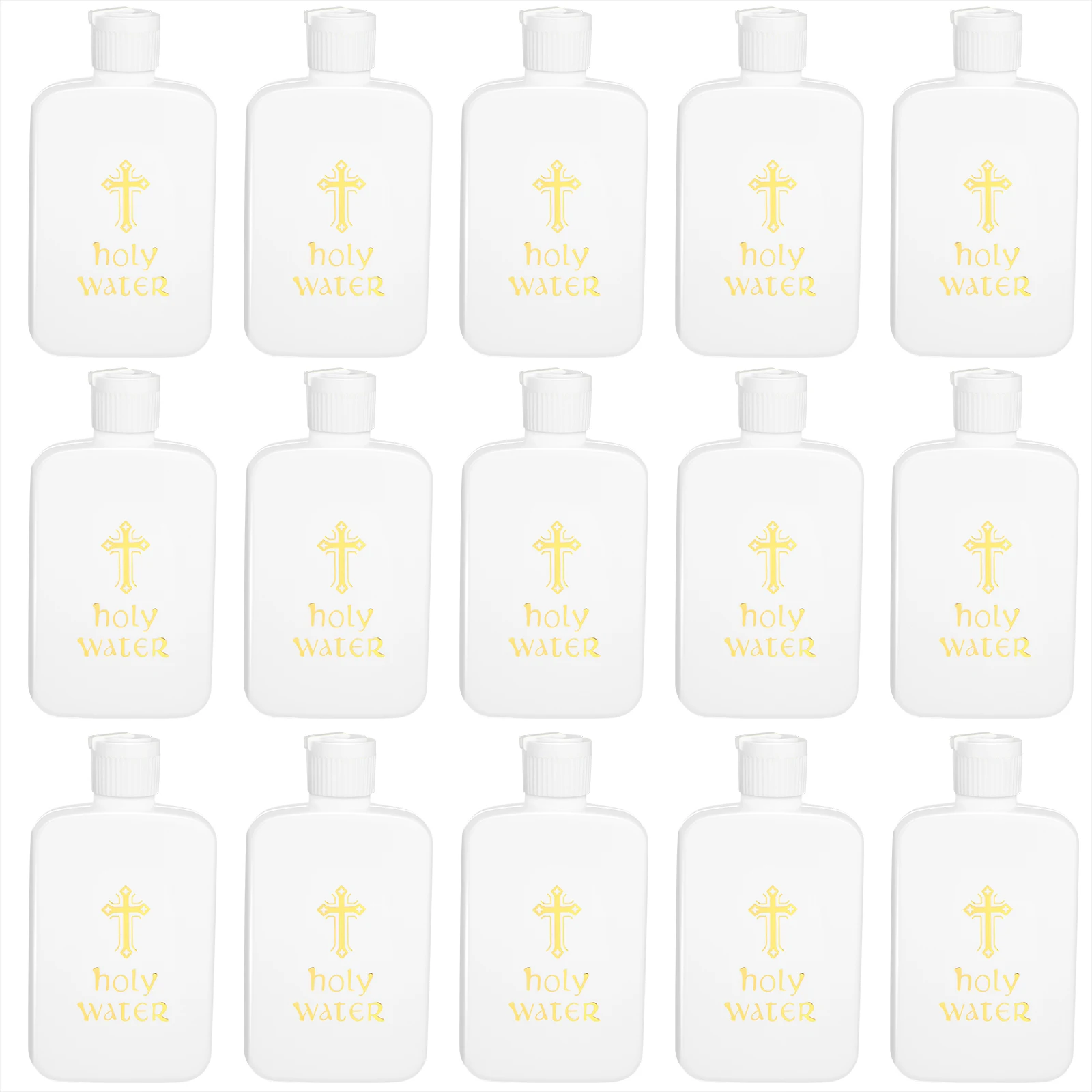 

100ml Holy Water Bottles Plastic Holy Water Container Holy Water Empty