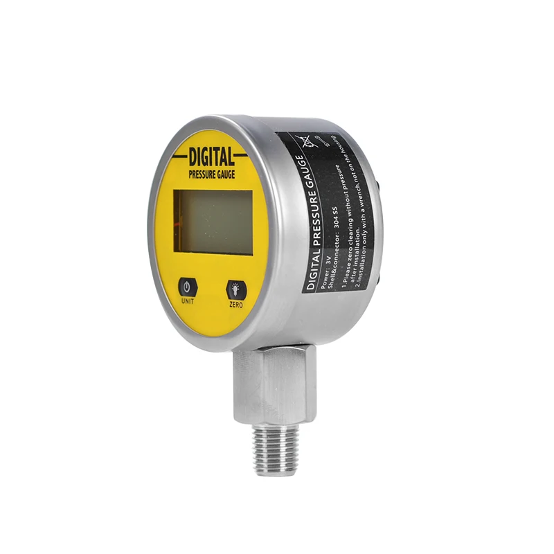 Цифровой манометр двухточечный измеритель давления для масла гидравлики газа