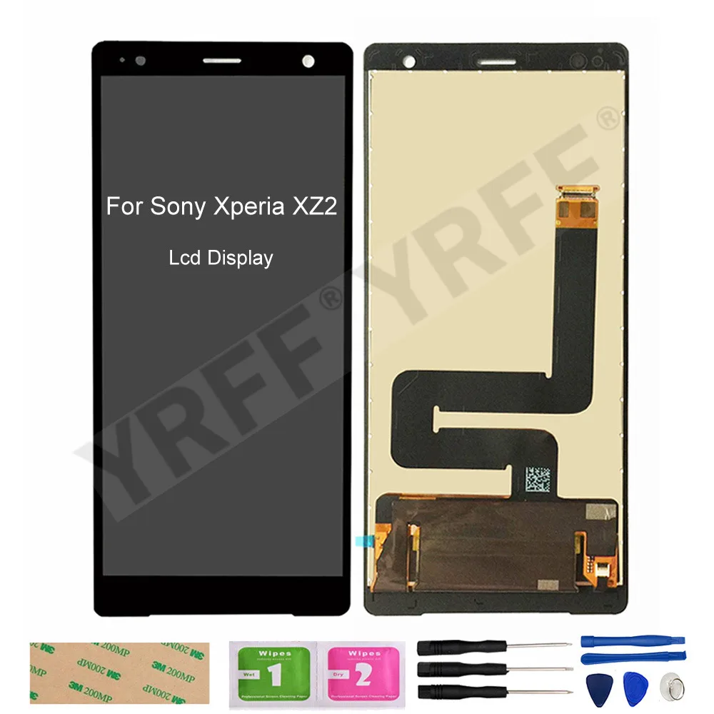 

ЖК-дисплей для Sony Xperia XZ2, сенсорный экран, дигитайзер, экран для Sony Xperia XZ2 H8266 H8216 H8296 H8276 702SO SOV37