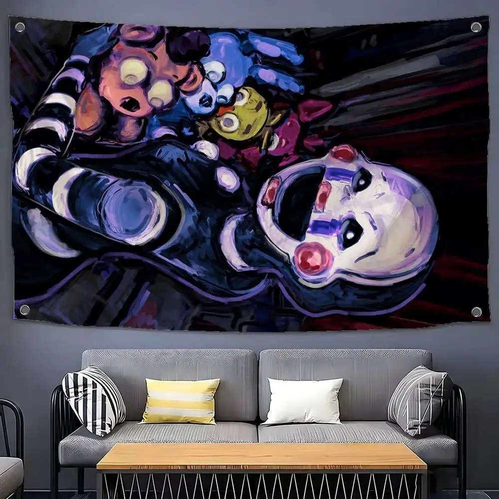 Флаги F-Five-Nights-At-Freddys F-Fnaf, подходящие для вечеринок, клубов, украшения стен на открытом воздухе и в помещении, баннеры, подарки для фанатов (art.: 3920dbbb82560) - 3920dbbb82560
