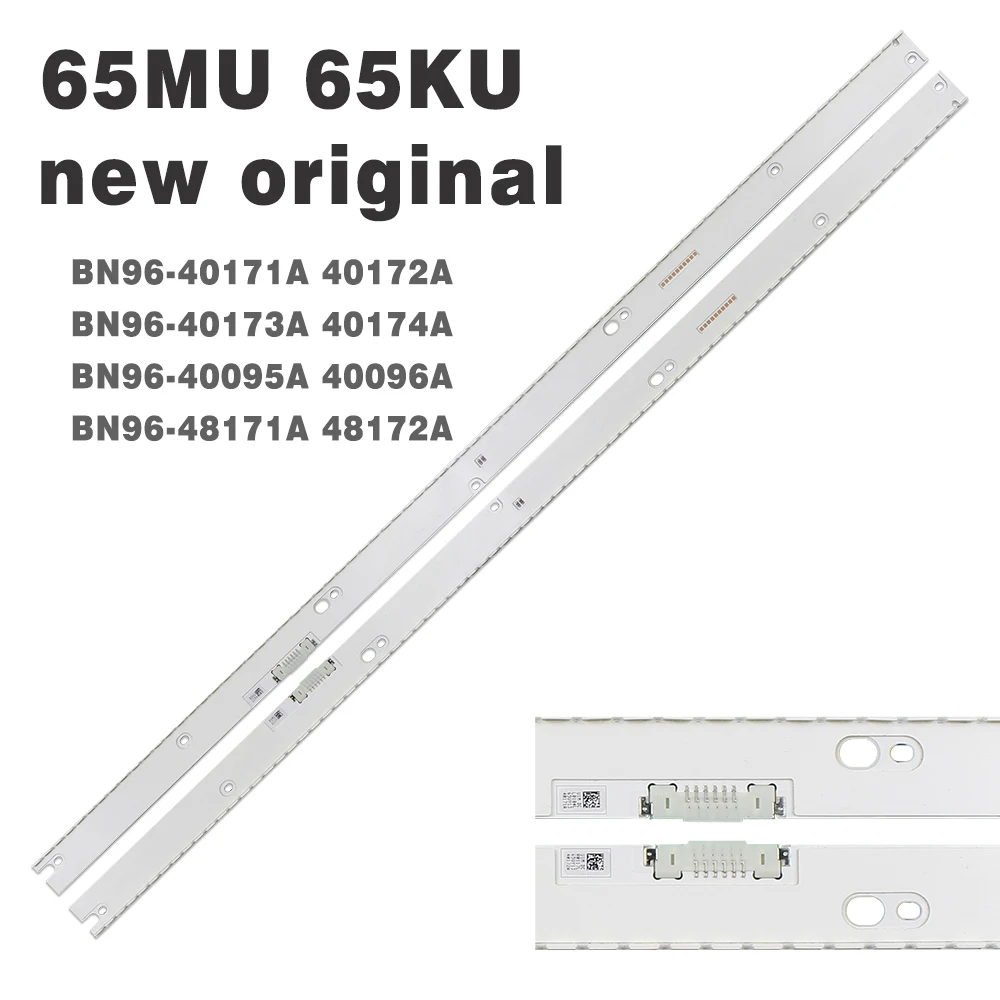 Led-Hintergrundbeleuchtung Streifen Für Ue65Ku6510 Ue65Ku6509 Un65Ku7500 Cy-Vk065Hgav2H Bn96-40172A 40171A Bn96-40173A 40174A Bn96-40095A 40096A
