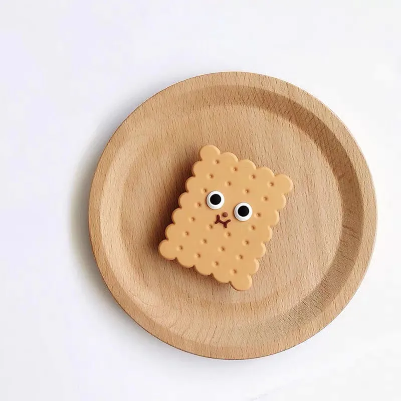 universal cartoon phone holder grip stand accessories milk tea bear foldable fold bracket mobile phone bracket for all phone free global shipping