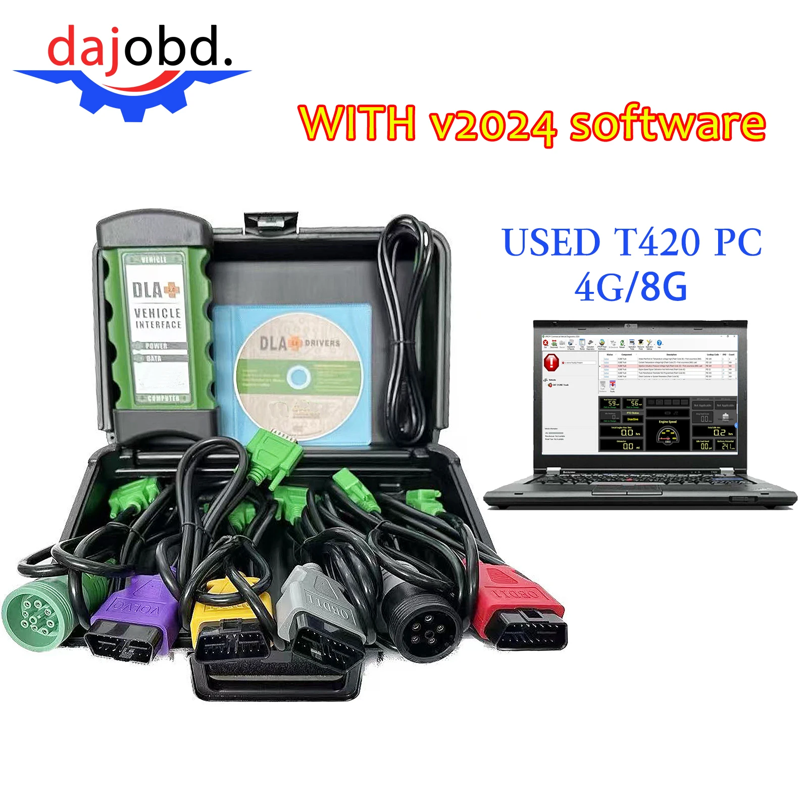 Новый 2024 v1 и T420PC/стол для профессионального диагностического инструмента JPRO 2019V1