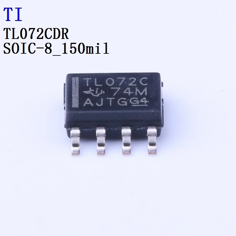 

10PCS TL072CDR TL074CDR TL082CDR UA741CP TI Operational Amplifier