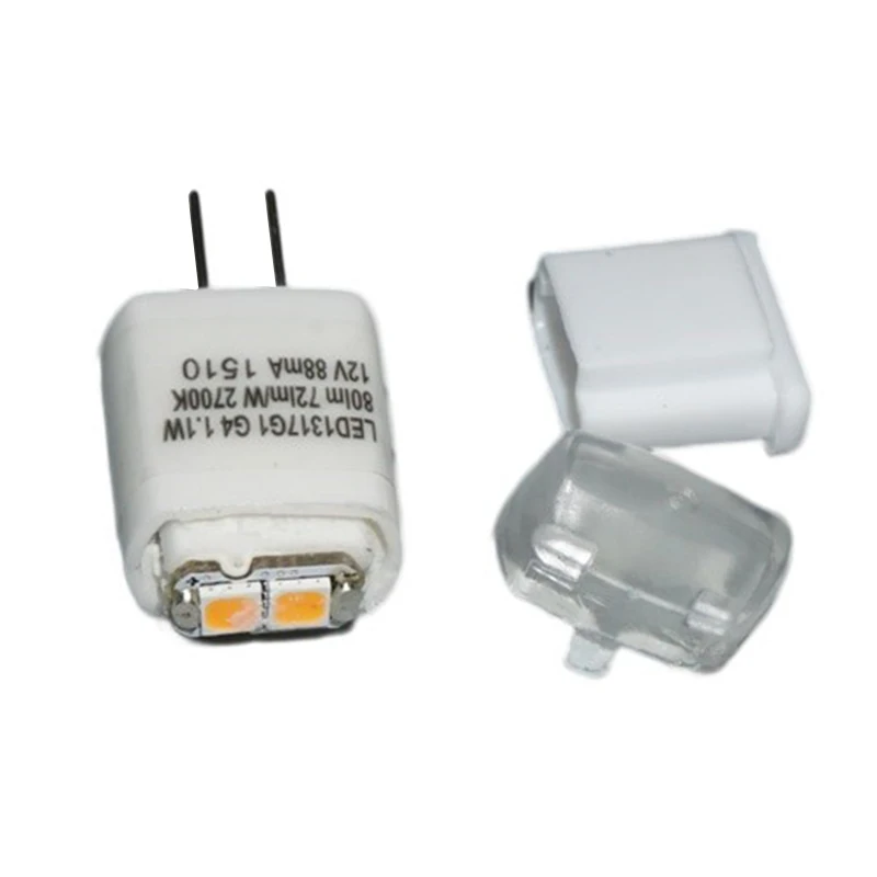 

2PCS/Lot G4 DC 8V-36V 1.1W LED Lamp Beads Energy-saving Crystal Lamp Plug-in 12V 24V