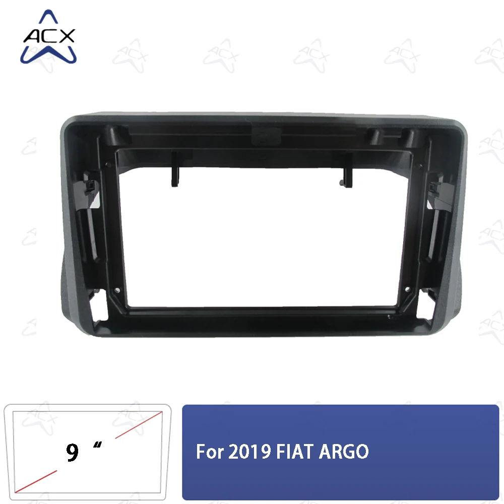 

Автомобильный радиоприемник 9 дюймов для FIAT ARGO 2019, облицовка Android GPS MP5, стереоплеер, 2 Din, панель приборной панели, рамка для монтажа