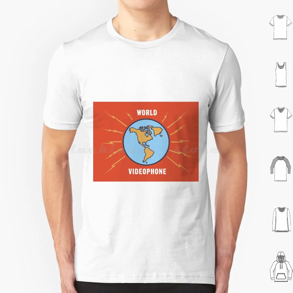 Футболка с логотипом мирового видео из сериала stingray 6xl хлопковая крутая футболка