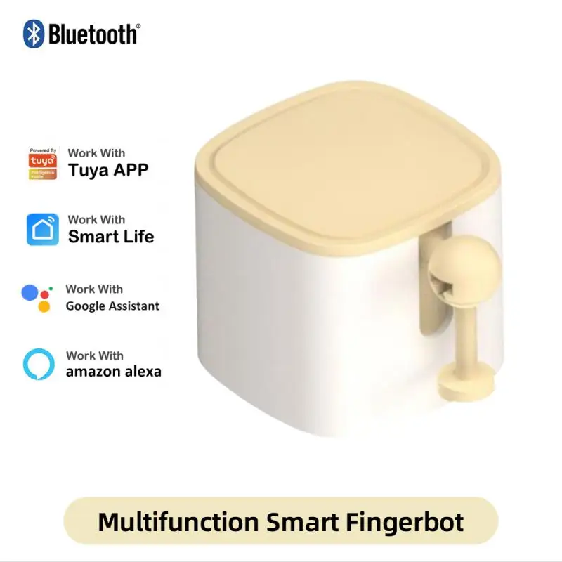

Tuya Bluetooth Smart Fingerbot Plus Switch Button Pusher Touch Arms Fingerbot Smart Life Control Work with Alexa Google Home