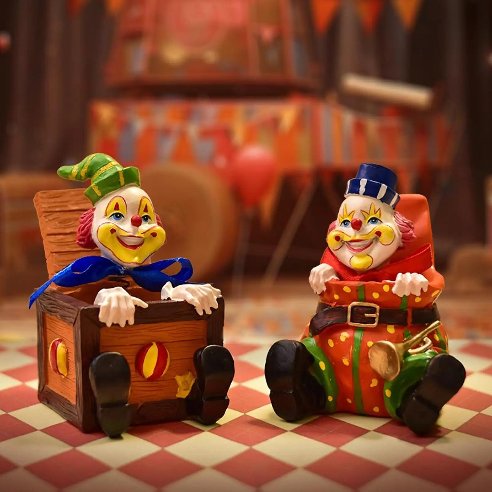 Скульптура клоуна для офиса интересные коллекционные художественные фигурки