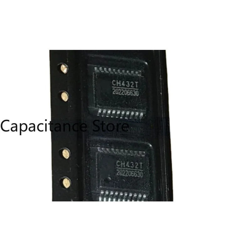 

10PCS New SMD Dual Serial Port Expansion Chip CH432T CH432 SSOP-20 Package In Stock Can Be Shot Directly