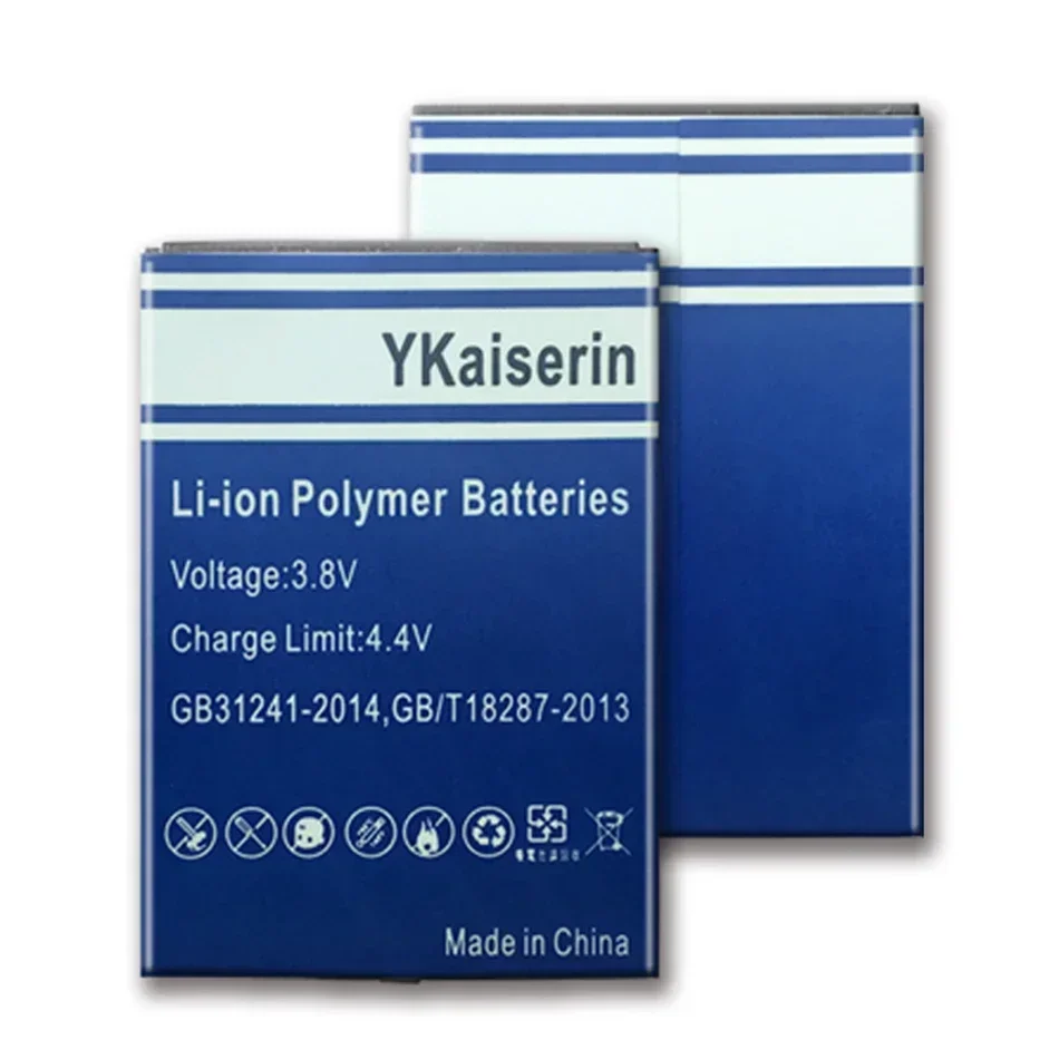 Сменный аккумулятор ykaisсеребрин BV 5000 6400 мАч для Blackview BV5000 умный большой емкости +