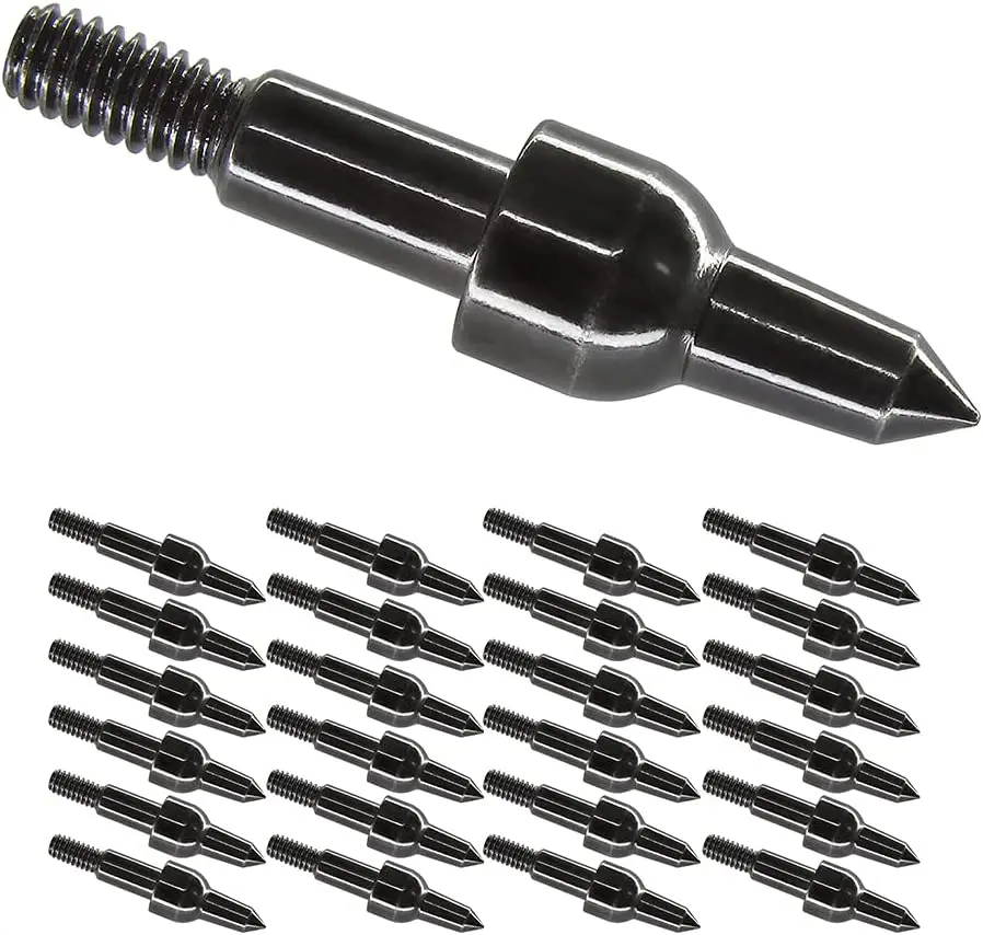 

Wisdom 100 стрельба из лука с зернистой поверхностью, полевая стрела с точками 11/32 дюйма, стрела для стрельбы из искусственной стрелы, 24 шт. в упаковке