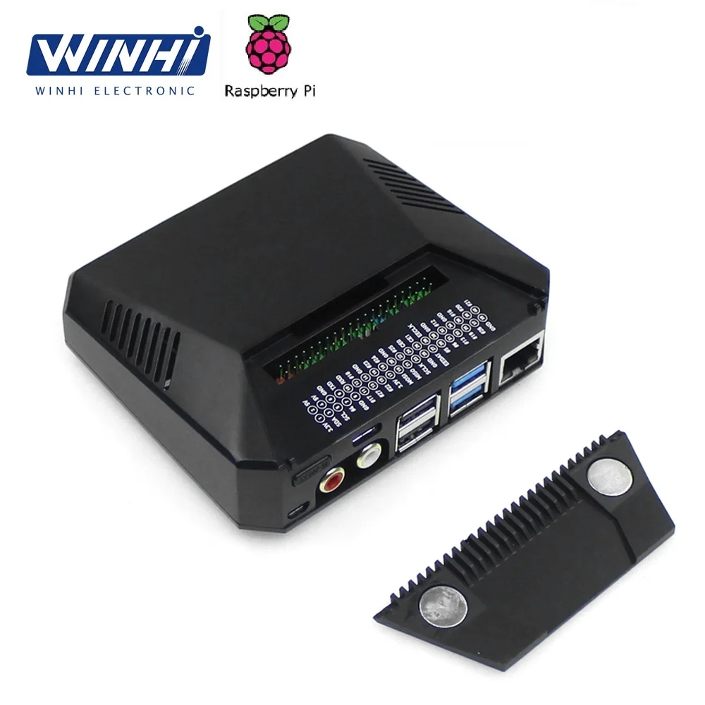 

Raspberry Pi 4B NANOSOUND ONE music чехол HiFi DAC аудио Плата расширения
