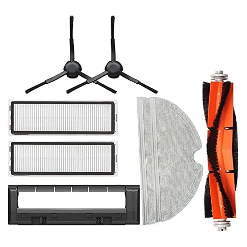 

Сменные аксессуары для пылесоса Dreame Bot L10 Pro, основная напольная боковая щетка, швабры, тканевые фильтры HEPA