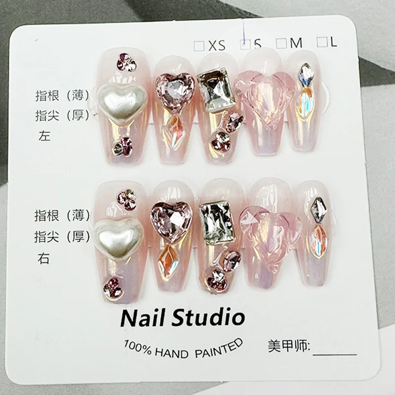 

1set Hello Kitty Color Nails Stickers New Resin Cute Cool Hot Sweet Style Three-dimensional Detachable Manicure Kawaii Nail Gift
