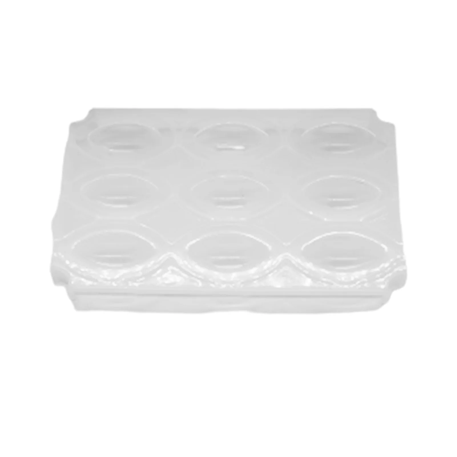 

Ультрабольшая форма с 9 ячейками для фрикаделек из белого АБС-пластика, легкий и прочный бытовой кухонный инструмент для приготовления пищи