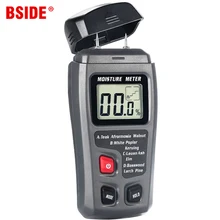 BSIDE Digital Wood Moisture Meter EMT01 Professional 0~99.9% Timber Hygrometer Portable Tool LCD Display Timber Damp Detector