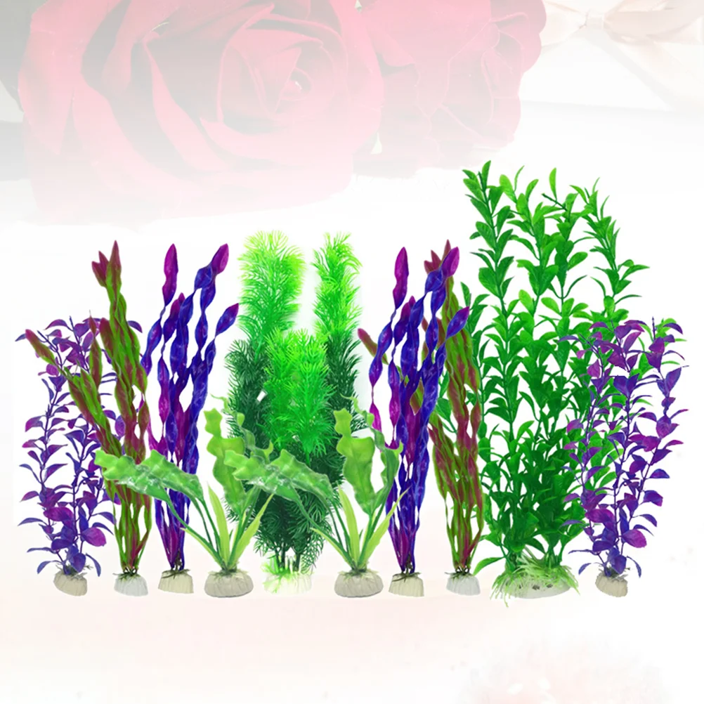 

Aquariumtankartificial Grassaquatic Ornamnet Decoration Aquariums Green