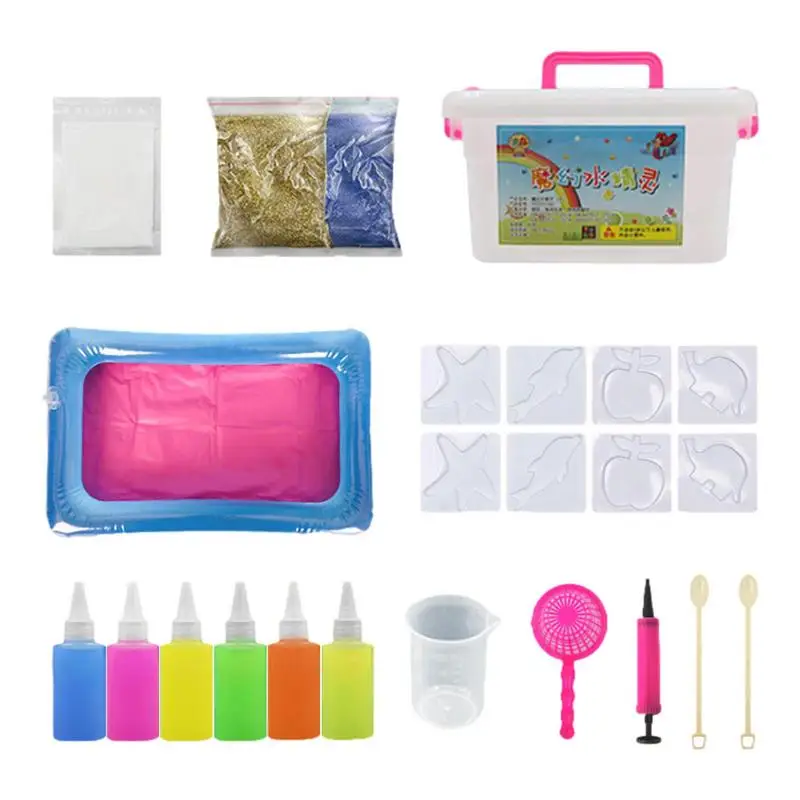 

Water Elf Kit Creative 3D Magic Gels Water Animal Beads Set DIY Sea Life Creature Mold Handmade Water Beads Elves Toy For Boys