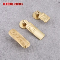 furniture hardware modern fashion gold pendant handle kitchen cabinet mountain pattern handle wardrobe drawer zinc alloy knob