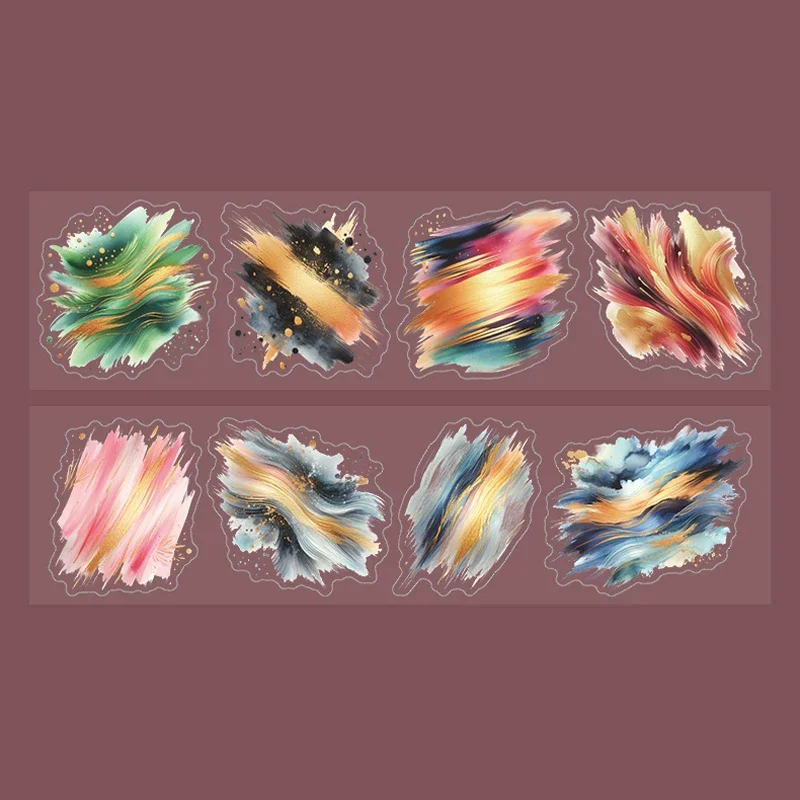 

Бумага Mr., 200 см/рулон, цветная тематическая лента для мытья чернил, альбом для вырезок, чашка для воды, чехол для телефона, лента для украшения дневника, канцелярские наклейки