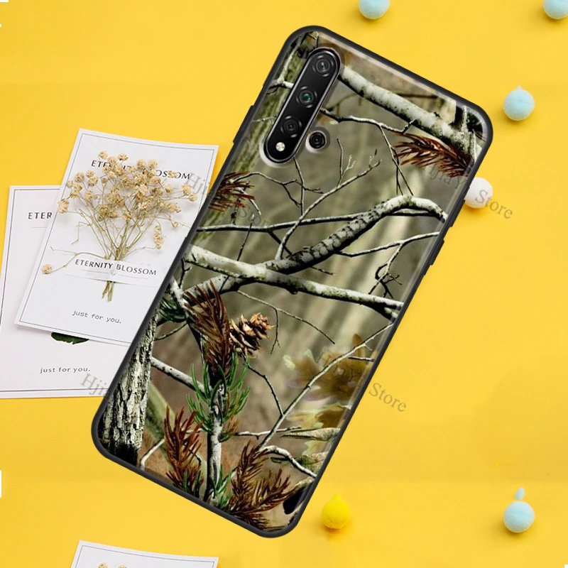 Охотничий камуфляжный чехол для Huawei P30 P20 P40 P60 Pro P Smart Nova 9 5T Honor Magic 5 Lite X8 X9a 50 70