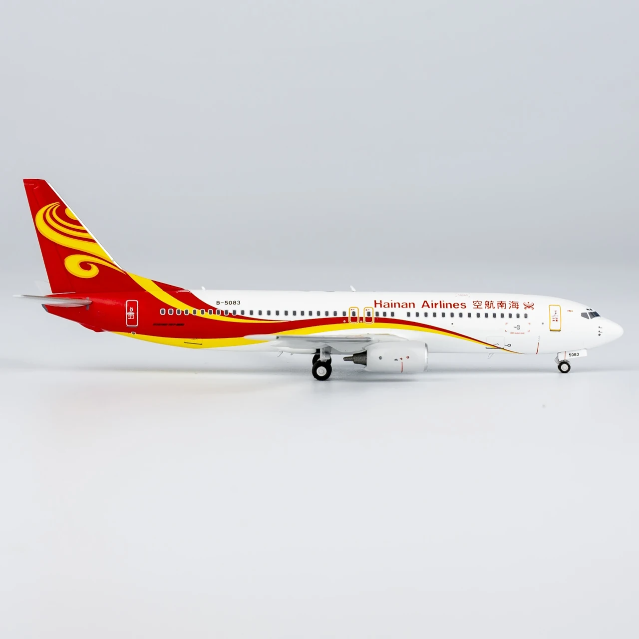 58188 Коллекционный самолет из сплава в подарок модель NG 1:400 Hainan Airlines Boeing B737-800 литой