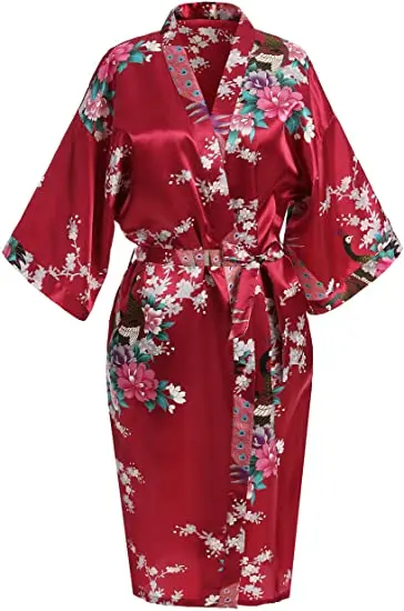 

Rayon Robes Women Nightwear Flower Home Clothes Intimate Lingerie Casual Kimono Bath Gown Lady Sexy Night Dress Oversize 3XL