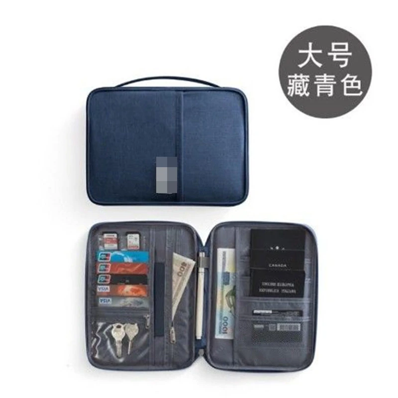 

New Multi-functional Korean-style Document Bag With Oxford Cloth, Waterproof And Convenient For Storing Cards,