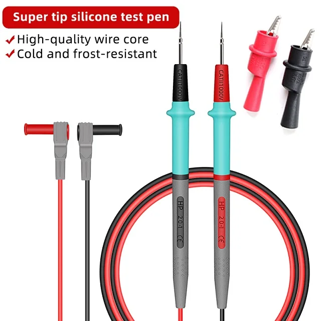 

Мультиметр BLAUBUCHT 20A 1000V с серебряными проводами