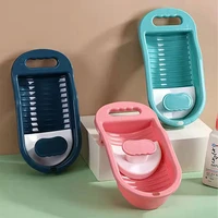 underwear washboard antislip thicken washing board clothes cleaning laundry cleaning tool bathroom accessories socks washboard