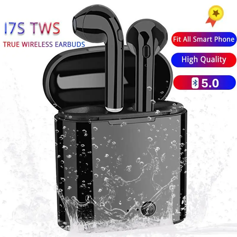 

TWS Wireless Earphones Bluetooth Headphone 2 Speakers Bass Stereo Earbuds HD Noise Reduction Sports Waterproof Headsets With Mic