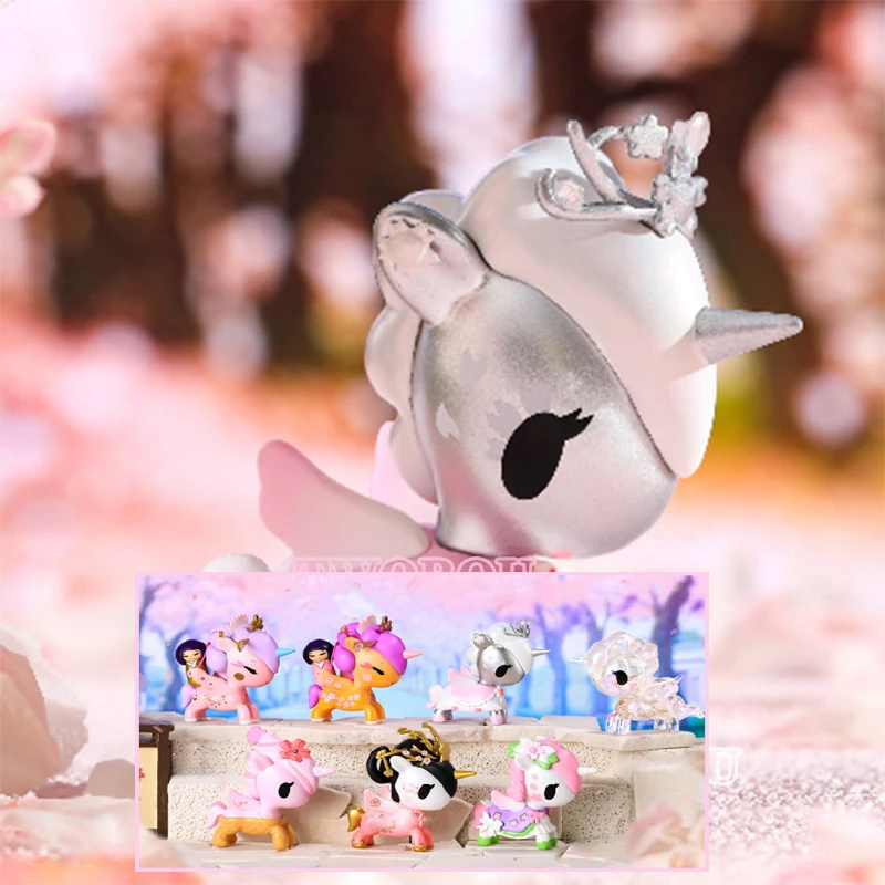 Tokidoki вишневый цвет единорог серия вторая модель игрушки аниме фигурка кукла