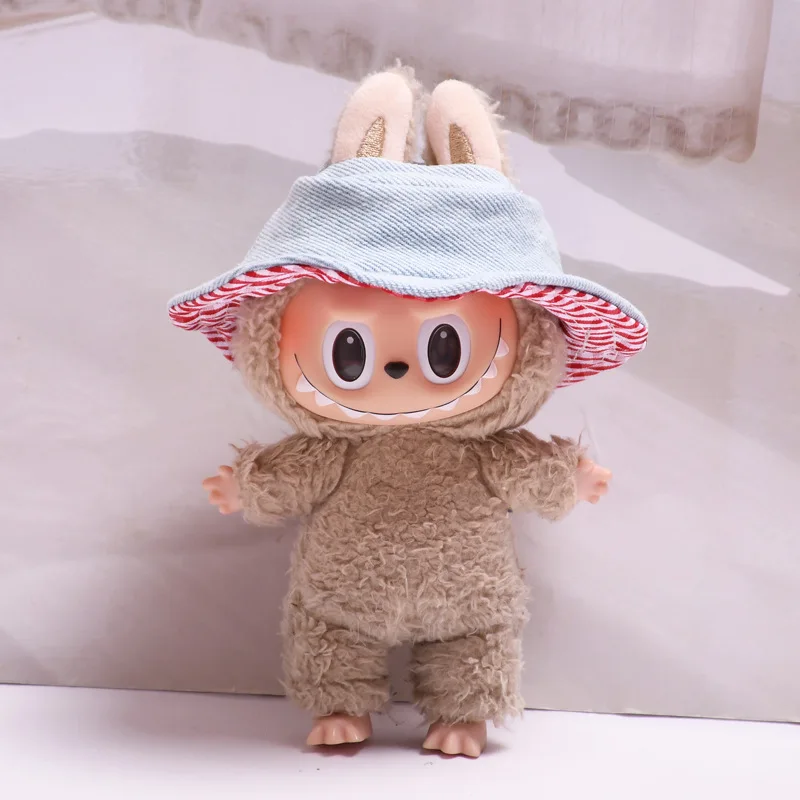 17 см милые мини-плюшевые куклы одежда пальто аксессуары корея Kpop Exo Labubu I II Idol