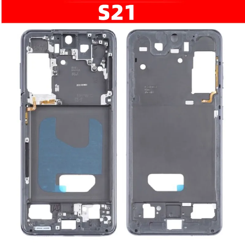 

Original For Samsung Galaxy S21 4G/5G G991 G990 LCD Front Frame Middle Housing Center Chassis Case With Buttons Parts