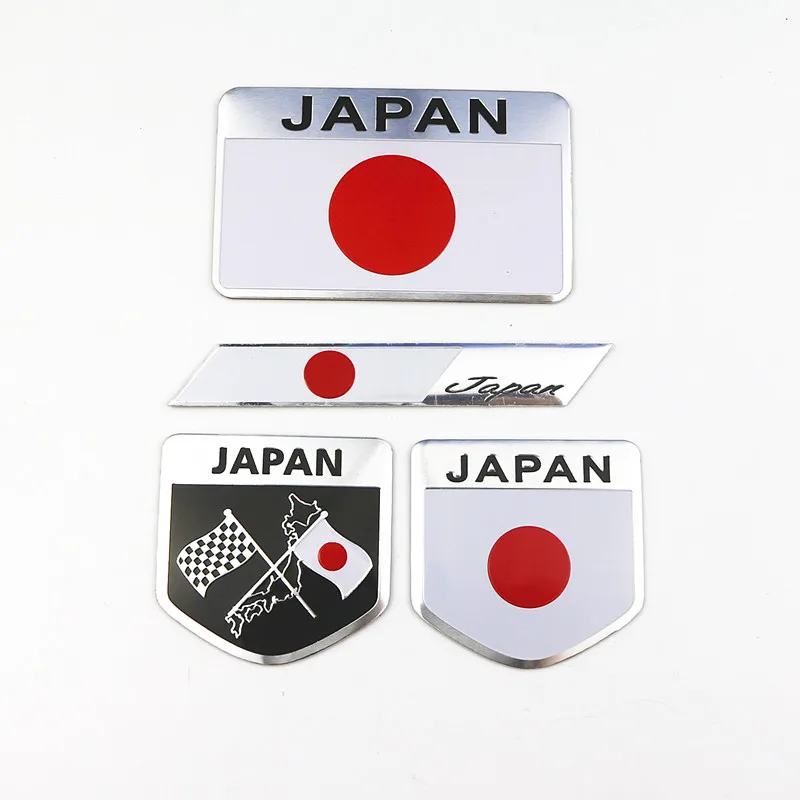 Эмблема-значок 3D для автомобиля JAPAN для Suzuki SX4 SWIFT Alto Liane Grand Vitara Jimny S-cross Spacia Splash Kizashi Wagon R IGNIS.