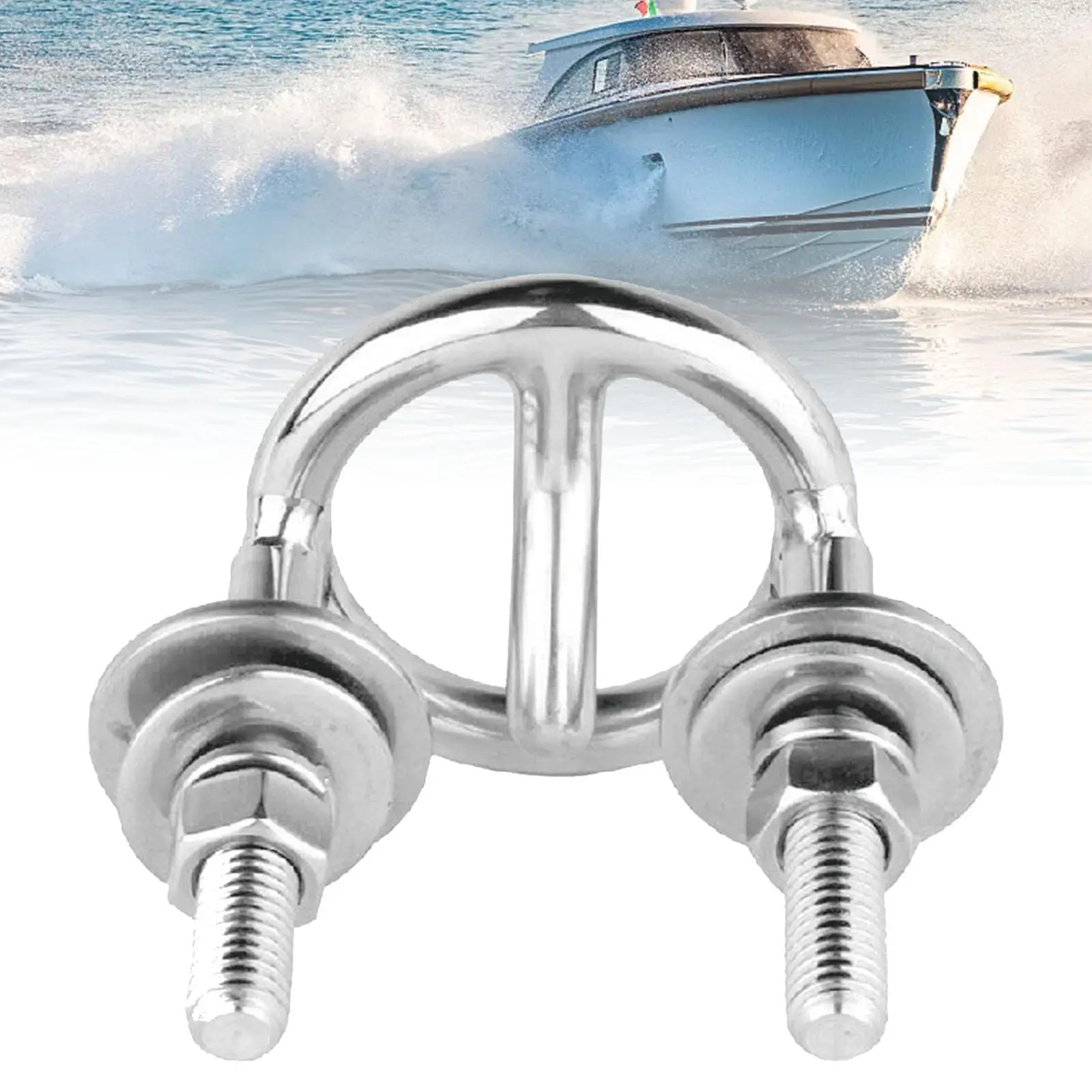 Морское крепление на транце Лыжный буксирный крюк Крюк для буксирной веревки