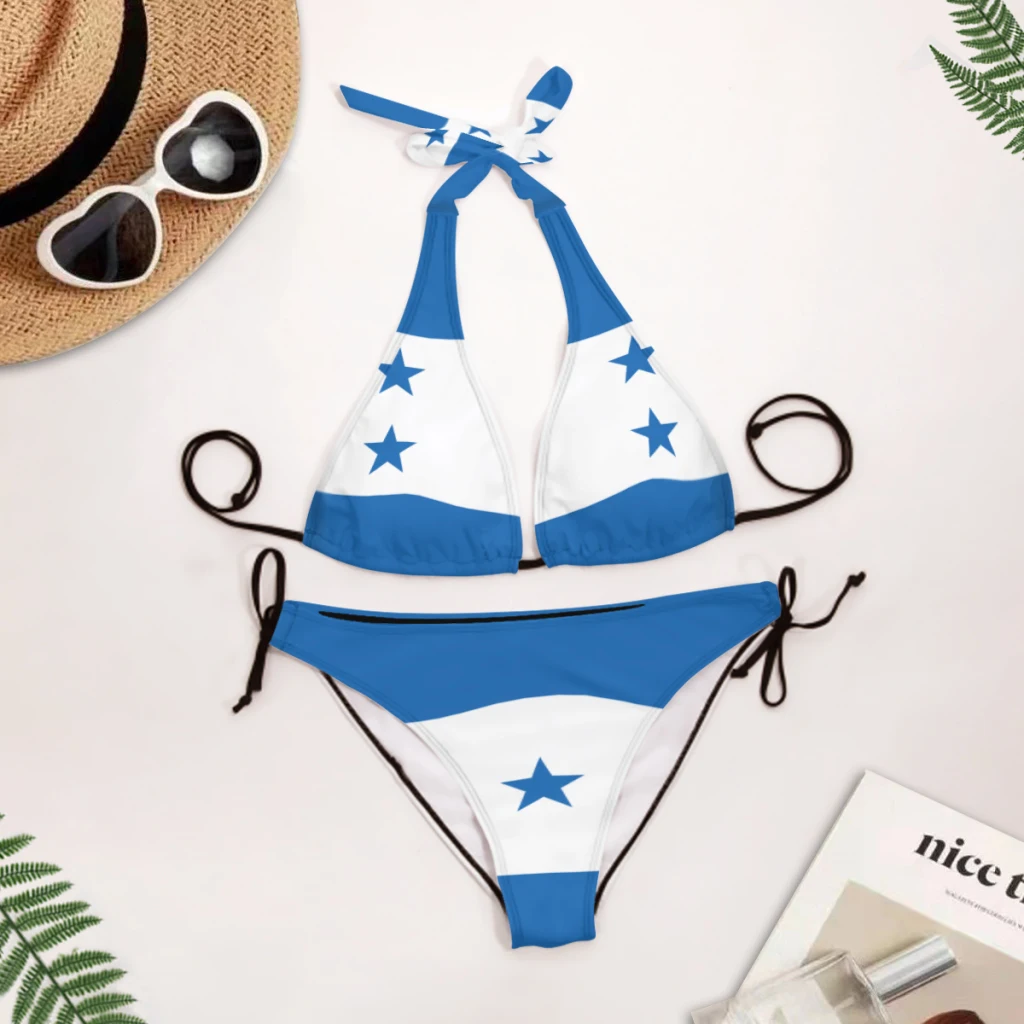 

Сексуальные бразильские стринги, бикини, Женский флаг Гондураса